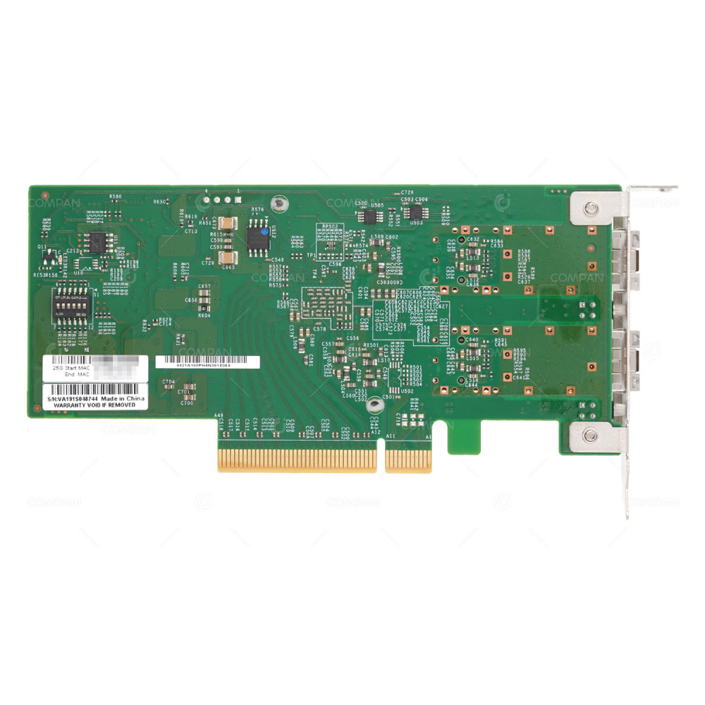 AOC-S25G-M2S-NA011 LP  SUPERMICRO MELLANOX CONNECTX-4 DUAL PORT 25G SFP28 PCIE 3.0 X8 NETWORK ADAPTER LOW PROFIEL FOR NETAPP H300E